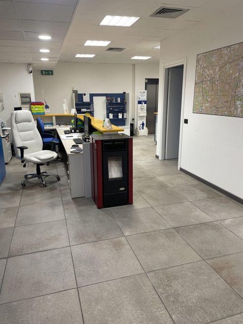 Postazioni di lavoro nella sede di Biassono